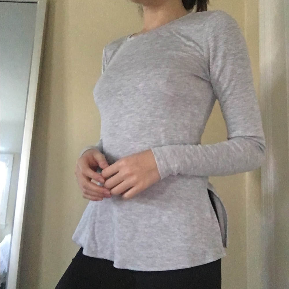 Ann Taylor peplum blouse